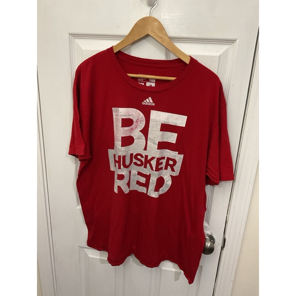 Adidas 'Be Husker Red' Traditions Tee 2013